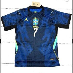 Vini Jr Adult Brazil Jersey 26’ Jordan Away Kit - NEW!! With Tags! (SMALL)